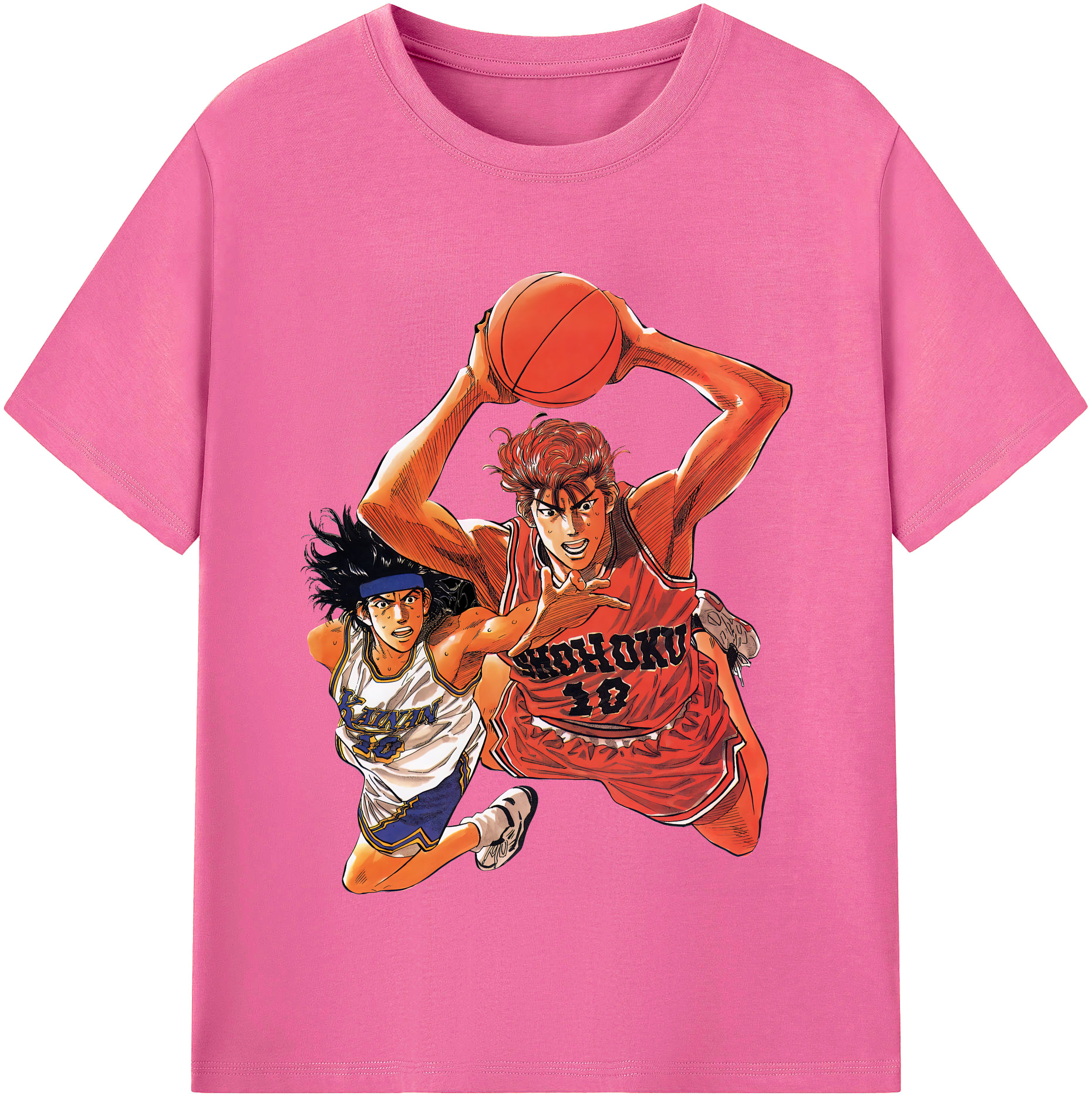 （画像用） SLAM DUNK／スラムダンク レディースカジュアルプリントTシャツ（綿100％）